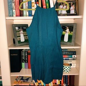 [Sienna Sky] Blue suede romper